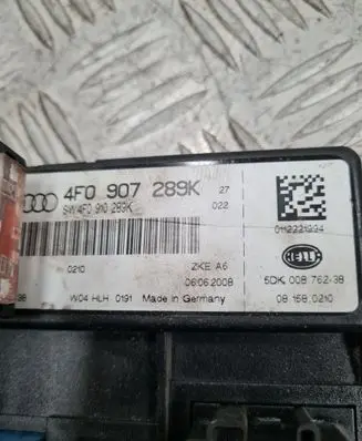 Audi A6 S6 C6 4F Comfort/convenience module 4F0907289K