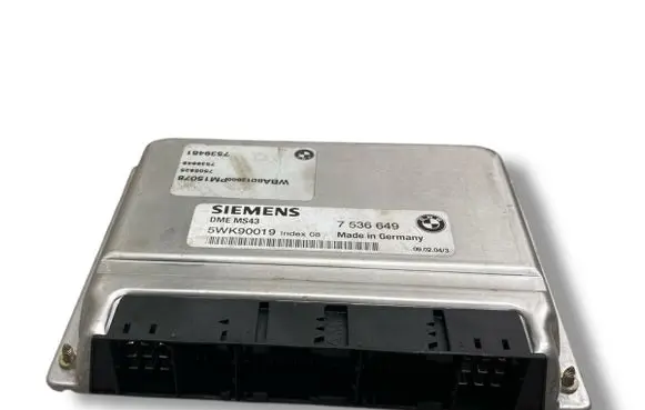 BMW 3 E46 Engine control unit/module 7536649 DMEMS43 5WK90019