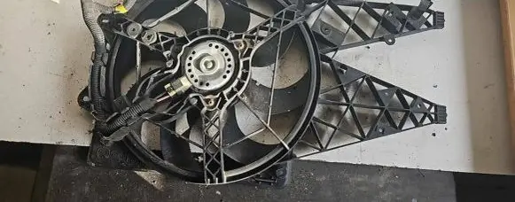 Opel Combo D Radiator cooling fan shroud 518207180 896000000 020387B
