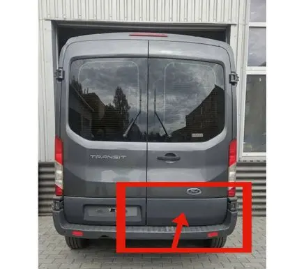 Ford Transit Loading door trim (molding) BK31425B28 BK31425B28AEW