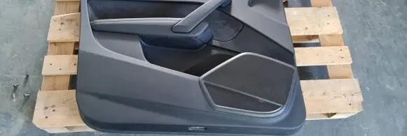 Front door card panel trim