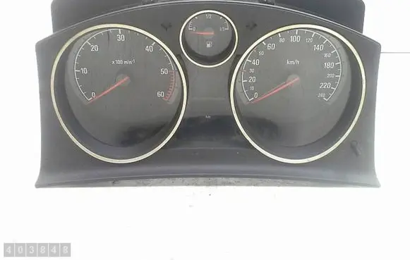 Opel Zafira B Speedometer (instrument cluster) 13216660 SW4405