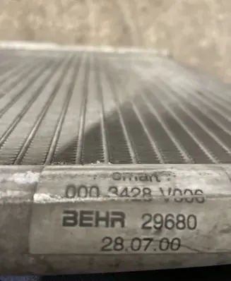 Smart ForTwo I Coolant radiator 0003428