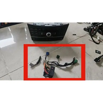 Mercedes-Benz E W212 Sound system wiring loom 0015451530 A2129068700