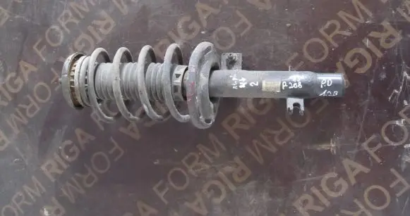Peugeot 208 Front shock absorber with coil spring 9804831280