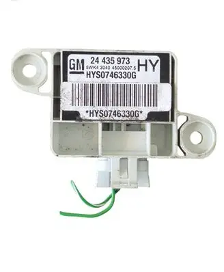 Opel Vectra B Airbag deployment crash/impact sensor 24435973 5WK43040 HYS0746330G