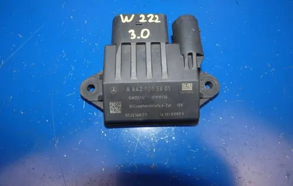 Mercedes-Benz S W222 Glow plug pre-heat relay A6429005601 14131011971 0522140211