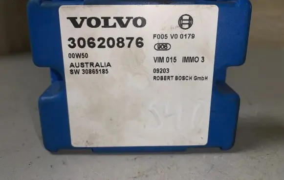 Volvo S40, V40 Immobiliser reader (aerial) 30865185 09203 F005V00179