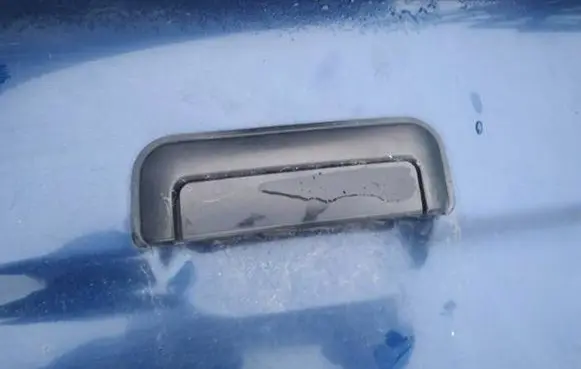 Mitsubishi Pajero Sport I Front door exterior handle