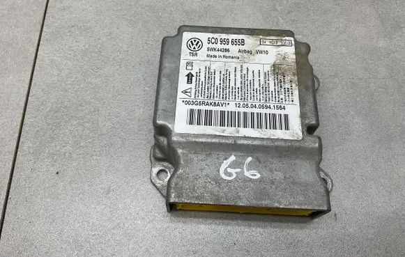 Volkswagen Golf VI Airbag control unit/module 5C0959655B
