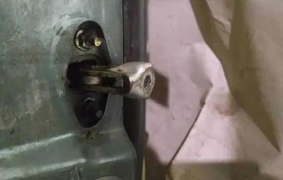 Peugeot 607 Front door check strap stopper 