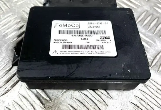 Volvo V60 Hand brake control module 31341542