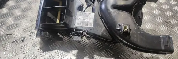 Interior heater climate box assembly