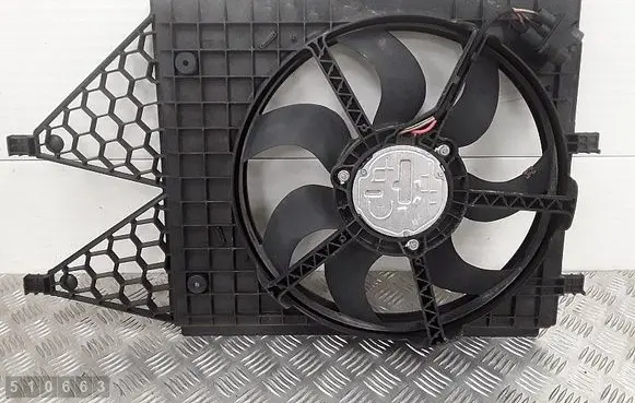 Electric radiator cooling fan