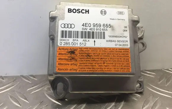 Audi A8 S8 D3 4E Airbag control unit/module 4E0959655 4E0910655 0285001512