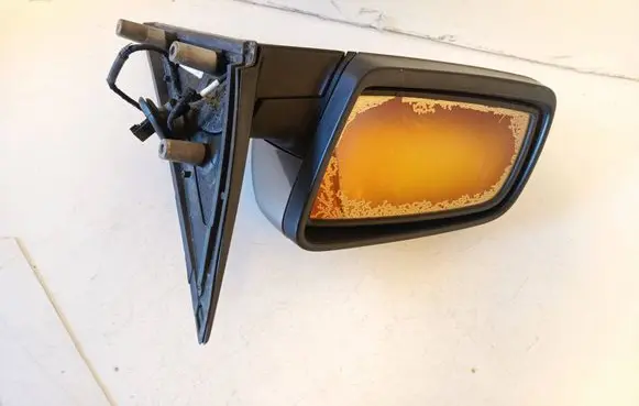 BMW 5 E60 E61 Front door electric wing mirror FO123115MATT0
