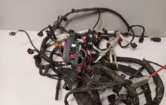 Audi A6 S6 C7 4G Engine installation wiring loom 4G1971072CF