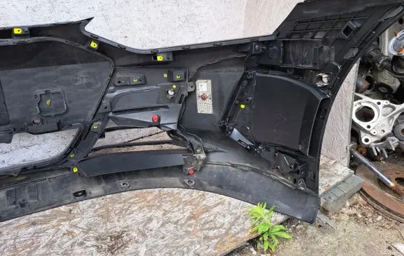 Audi E-tron GT Front bumper 4J3807541