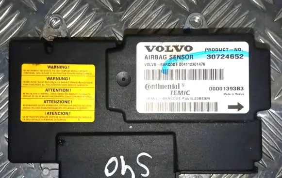 Volvo S40 Airbag control unit/module 30724652 00001393B3