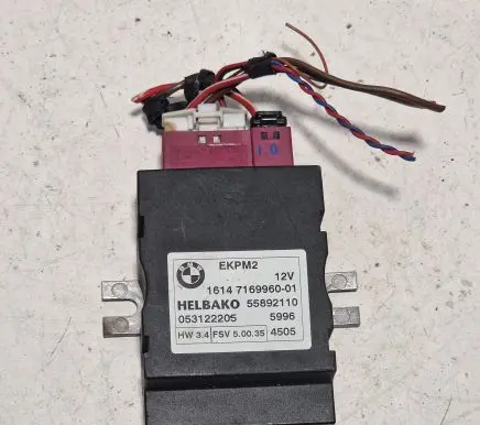 BMW 5 E60 E61 Fuel injection pump control unit/module 7169960 55892110 053122205