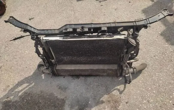 Audi A4 S4 B8 8K Radiator support slam panel 8K0145805G 989460d 8k0121251r