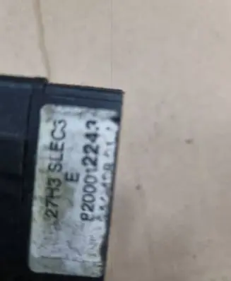 Renault Laguna II Wiper control stalk 8200012243 27E3SLEC3