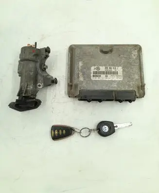 Volkswagen Golf IV Engine ECU kit and lock set 038906018J