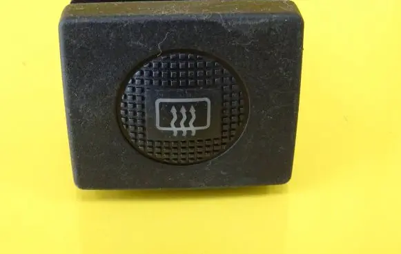 Volkswagen Golf III Windscreen/window heater switch 1H5959621