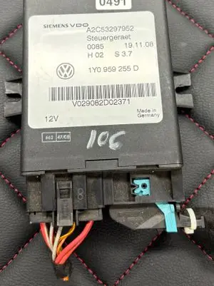 Volkswagen New Beetle Convertible roof control unit 1Y0959255D A2C53297952 V029082D02371