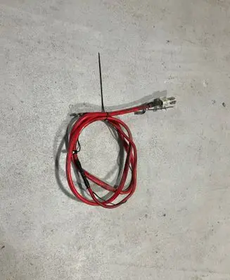 BMW 5 E60 E61 Positive cable (battery) 9176949 EG177W 61060151