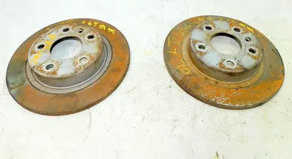 Opel Zafira B Rear brake disc 190069