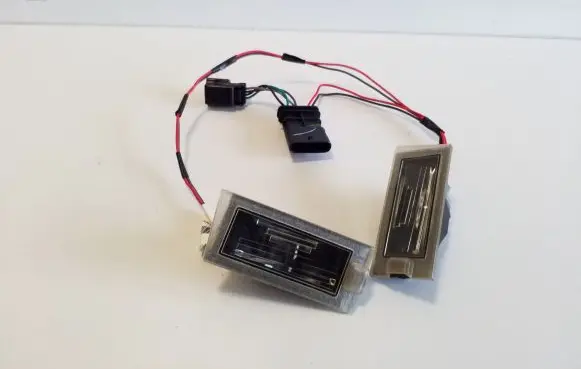 Number plate light