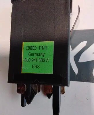 Audi A3 S3 8P Windscreen/window heater switch 8L0941503A