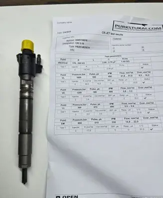 Volvo XC60 Fuel injector 31272690 120209 0445116