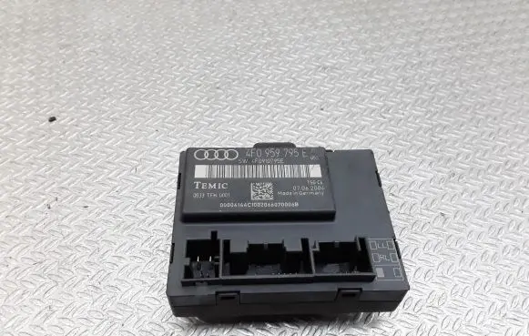 Audi A6 S6 C6 4F Door control unit/module 4F0959795E 4F0910795E