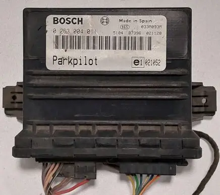 Opel Zafira B Parking PDC control unit/module 0263004011 033M093M