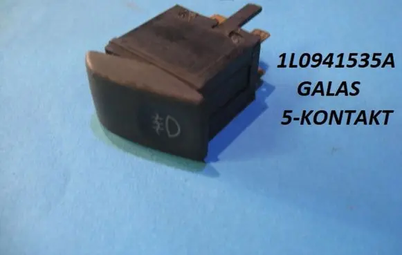 Seat Toledo I (1L) Fog light switch 1L0941535A
