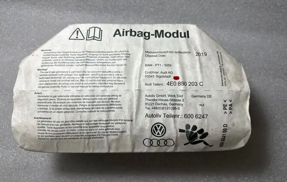 Audi A6 S6 C6 4F Passenger airbag 4E0880203C