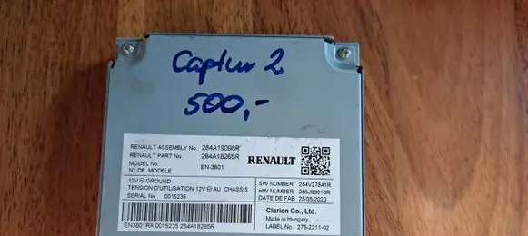Renault Captur II Other control units/modules 284A19698R
