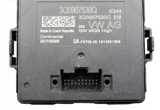 Audi Q2 - Gateway control module 3Q0907530C A2C1712520250 3Q0907530Q