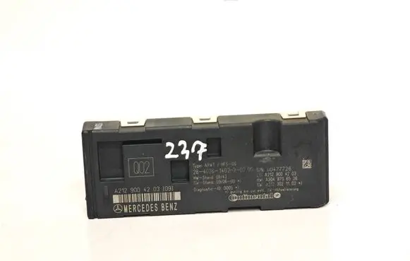 Mercedes-Benz E W212 Tailgate/trunk control unit/module A2129004203