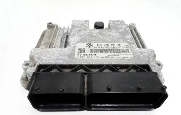 Skoda Octavia Mk2 (1Z) Engine control unit/module 03G906021TC 03G906021AN 0281014712BERTO