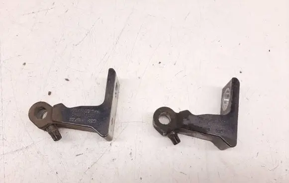 Rear door hinge set