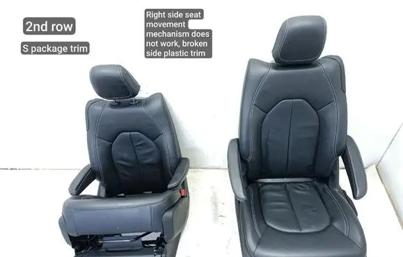 Chrysler Pacifica Second row seats 