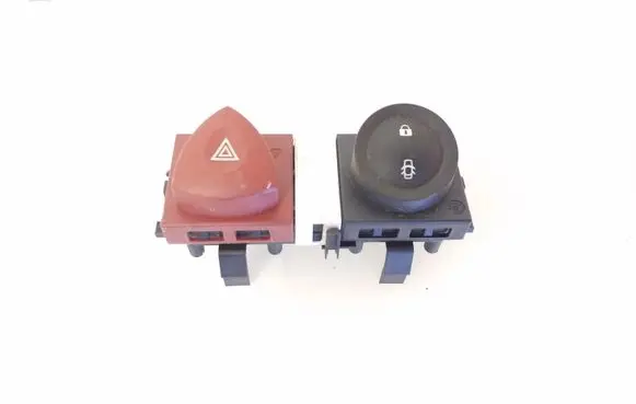 Renault Megane II Hazard light switch 8200095493 8804001