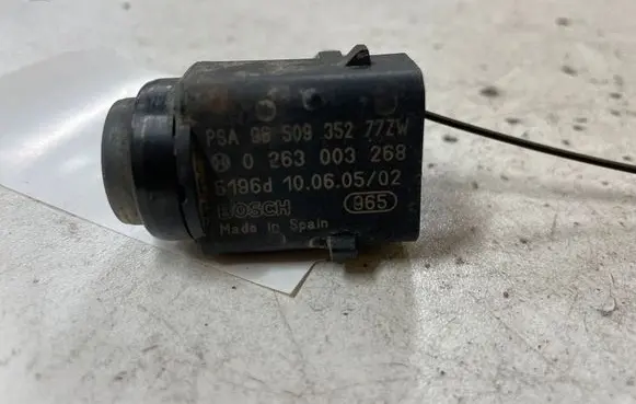 Peugeot 407 Parking PDC sensor 9650935277ZW 0263003268 5196D