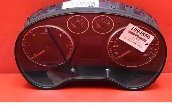 Audi A3 S3 A3 Sportback 8P Speedometer (instrument cluster) 8P0920930R