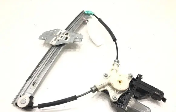 Front door window regulator with motor