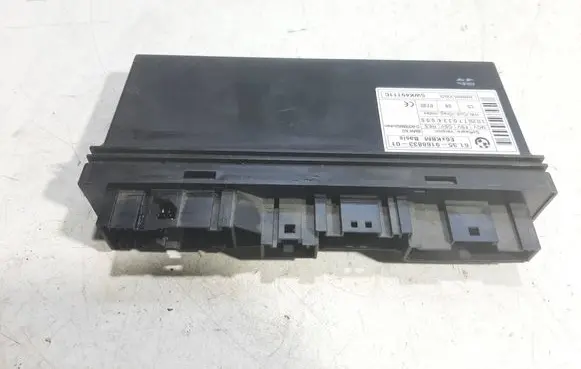 BMW 5 E60 E61 Comfort/convenience module 9168833 5WK49111C