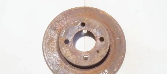 Volkswagen Golf III Front brake disc neventiliuojamas